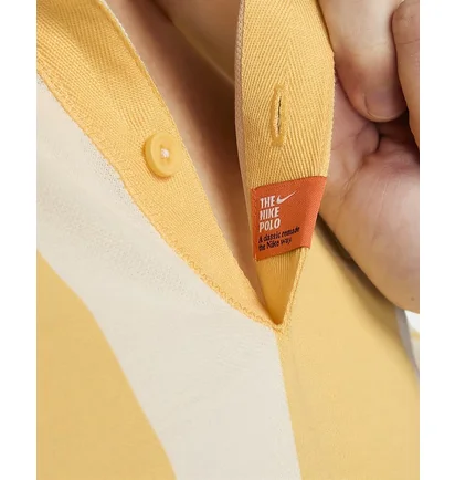 Поло чоловіче Nike Polo Dri-Fit The Polo Beige/Yellow FD5398-795