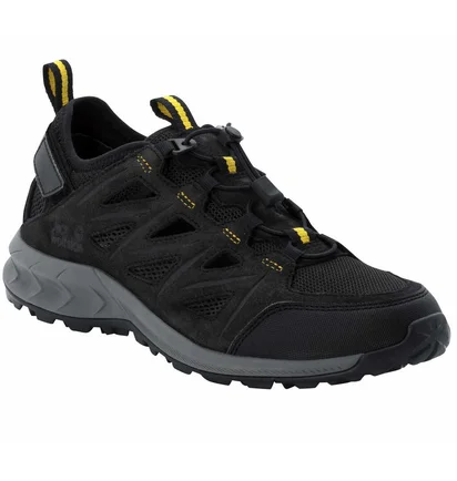 Кросівки чоловічі Jack Wolfskin Woodland 2 Hybrid Low Black 4051301-6357