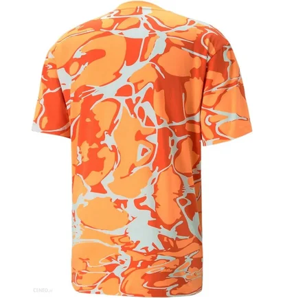Футболка чоловіча Nike Clementine Summer Splash Aop T-Shirt Camo/Orange 677096-46