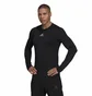 Лонгслив мужской Adidas Techfit Climawarm Black H23120