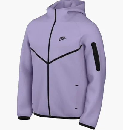 Толстовка чоловіча Nike Sportswear Tech Fleece Violet HV0949-515