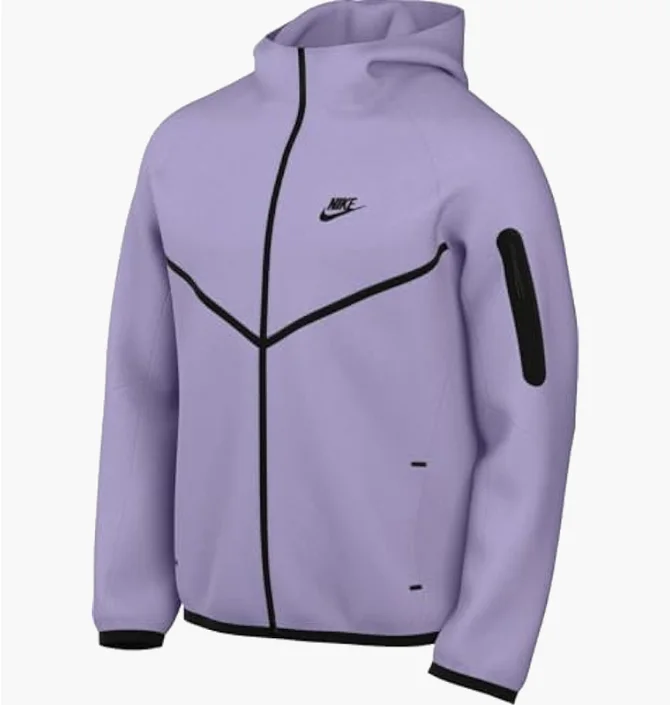 Толстовка чоловіча Nike Sportswear Tech Fleece Violet HV0949-515