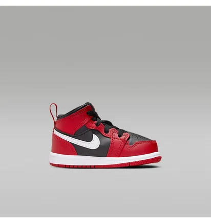 Кроссовки детские Air Jordan 1 Mid Red DQ8425-061