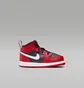 Кроссовки детские Air Jordan 1 Mid Red DQ8425-061