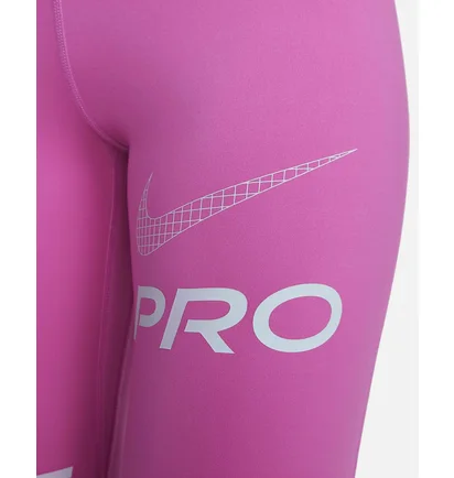 Леггинсы женские Nike Pro Dri-Fit Training Tights Pink Dx0080-623
