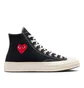 Кеди унісекс Converse X Comme Des Garçons Play X Chuck 70 High Black A08801C