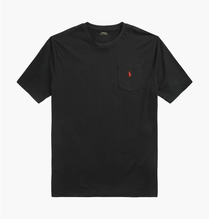 Футболка мужская Polo Ralph Lauren Classic Fit Black 710707095002