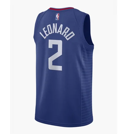 Майка чоловіча Nike Kawhi Leonard Clippers Icon Edition 2020 Nba Swingman Jersey Blue CW3668-402
