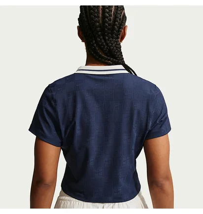 Поло жіноче Nike Court Court Collection Blue IB0772-410