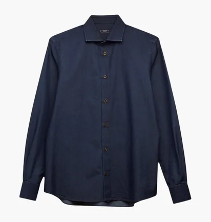 Рубашка мужская Peserico Blue R56042L77D-05557-961
