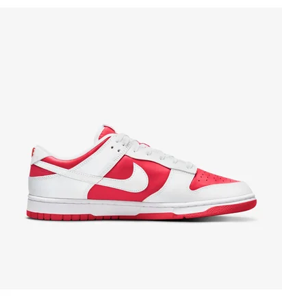 Кроссовки мужские Nike Dunk Low Retro Red/White DD1391-600