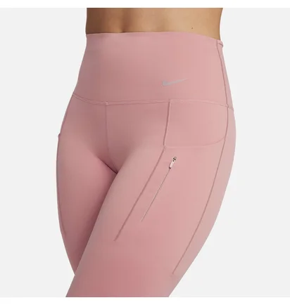 Лосины женские Nike W Dri-Fit Go Hr Tght Pink DQ5668-618
