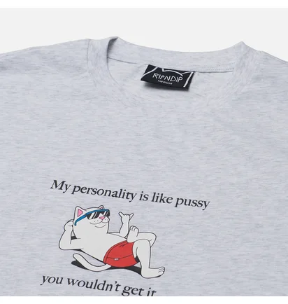 Футболка мужская RipNDip WouldnT Get It Grey RNDSUM24GET