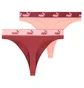 Трусики женские Puma String Red/Peach (3 шт) 935337-02