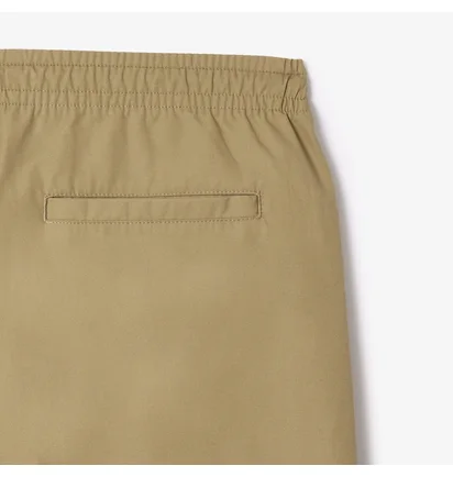 Шорты мужские Lacoste Relaxed Fit Cotton Shorts Beige GH7220-51-CB8