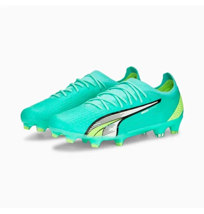 Бутсы мужские Puma Ultra Ultimate Fg/Ag Soccer Cleats Turquoise 107163-03