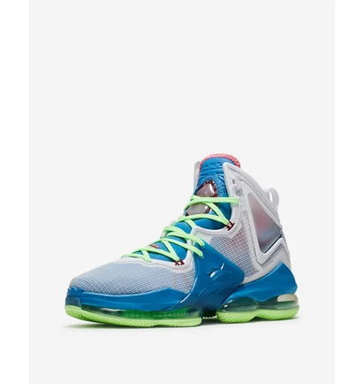 Кросівки унісекс Nike Lebron James Xix Dutchlime Glow Blue/White Dc9339-400