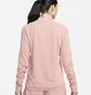 Кофта жіноча Nike 1/4 Dri-Fit Swoosh Peach FB4687-618