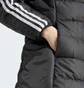 Парка жіноча Adidas Essentials 3-Stripes Light Down Hooded Parka Black HZ4428