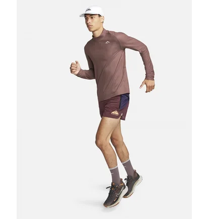 Шорты мужские Nike Trail Second Sunrise Dri-Fit 5 Brief-Lined Running Shorts Bordo DV9311-681
