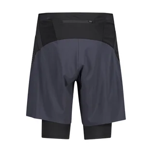 Шорты мужские Cmp Man Bermuda 2-In-1 Grey 32C6747-U423