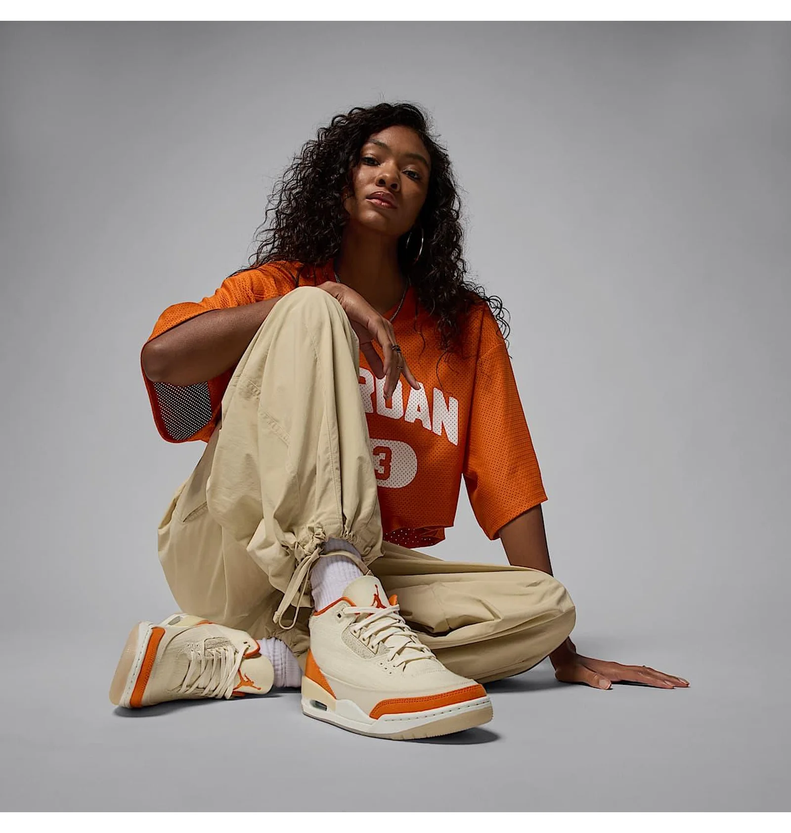 ᐉ Кроссовки женские Air Jordan 3 Starfish Beige IH7694-200