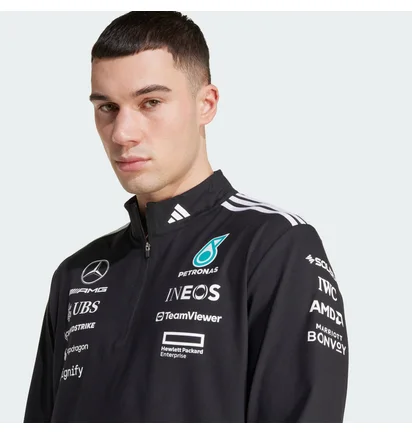 Кофта мужская Adidas Mercedes-Amg Petronas Formula One Team Performance Black JV5745