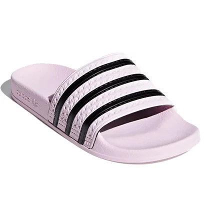 Тапочки женские Adidas Adilette White/Black CG6148