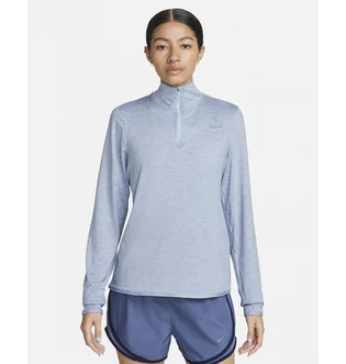 Кофта женская Nike Swift Element Uv Protection 1/4-Zip Running Top Light Blue FB4316-440