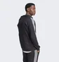 Толстовка чоловіча Adidas Essentials Fleece 3-Stripes Full-Zip Hoodie Black IB4029