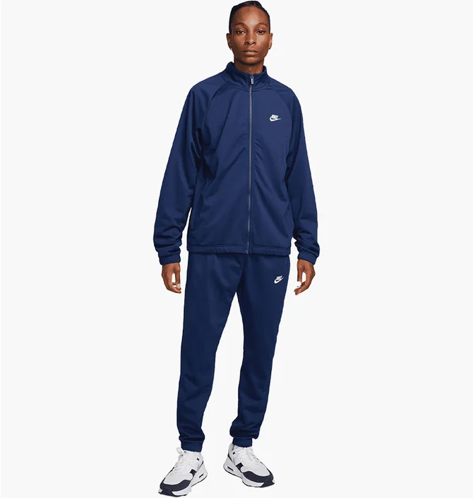 Спортивний костюм чоловічий Nike Club Poly-Knit Tracksuit Blue FB7351-410