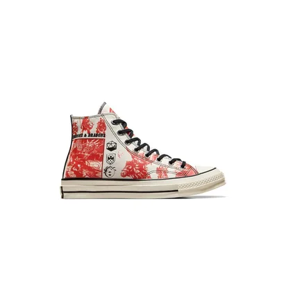 Кеди унісекс Converse Dungeons & Dragons X Chuck Taylor All Star High Beige/Red A09883C