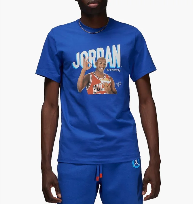 Футболка чоловіча Air Jordan Flight Mvp Blue Dv8434-480