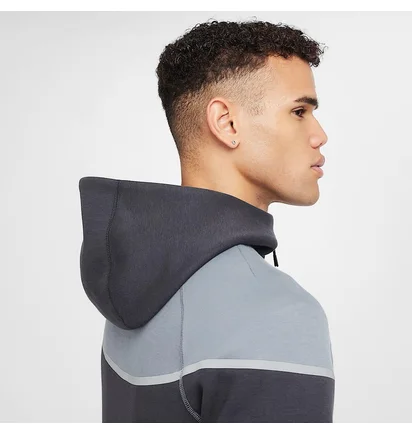 Толстовка чоловіча Nike Tech Fleece Grey HQ3746-060