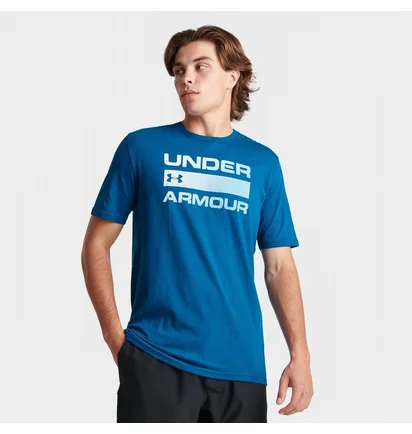 Футболка чоловіча Under Armour Team Issue Wordmark T-Shirt Blue 1329582-426