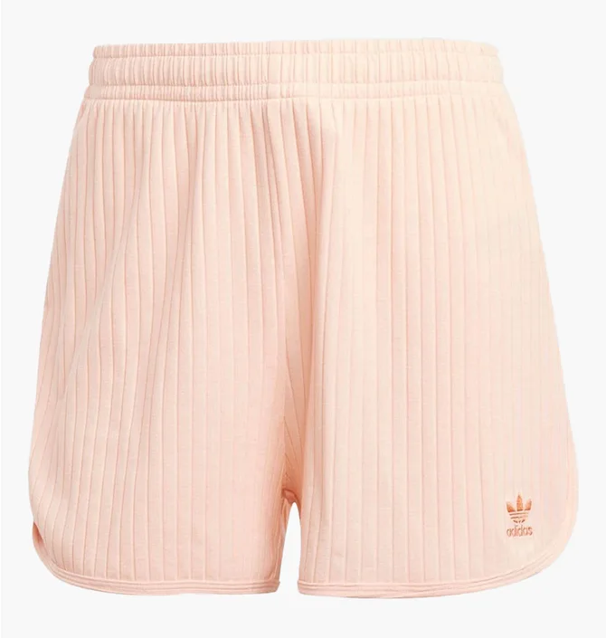 Шорти жіночі Adidas Essentials Wide Rib Sprinter Peach JD5165