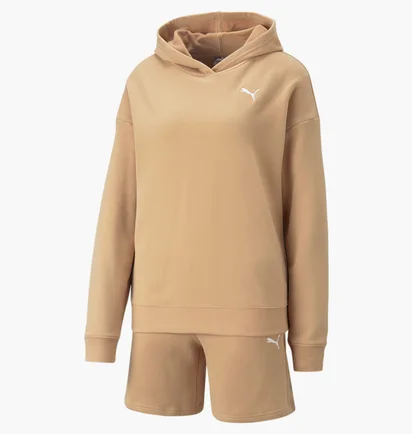 Спортивный костюм женский Puma Loungewear Short Beige 673703-89
