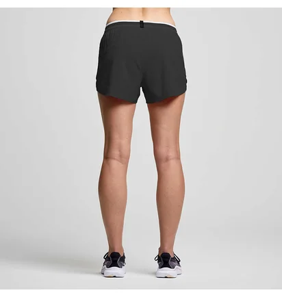 Шорты женские Saucony Kinvara 3 Short Black SAW800474-BK