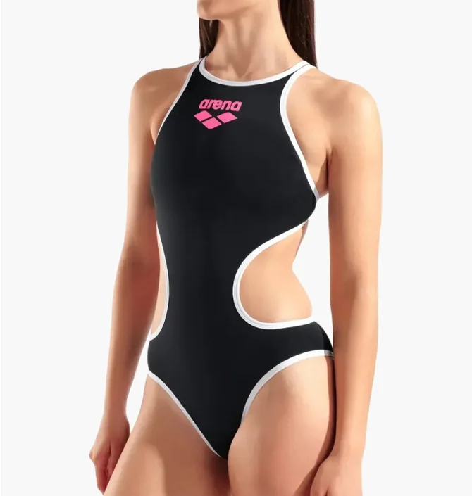 Купальник женский Arena One Biglogo One Piece Black 001198-510