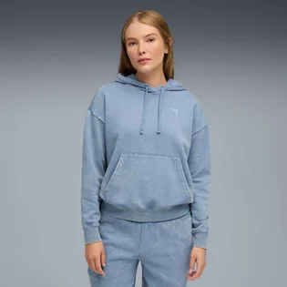Худі жіноче Puma Ess Elevated Wash Hoodie Light Blue 688103-34