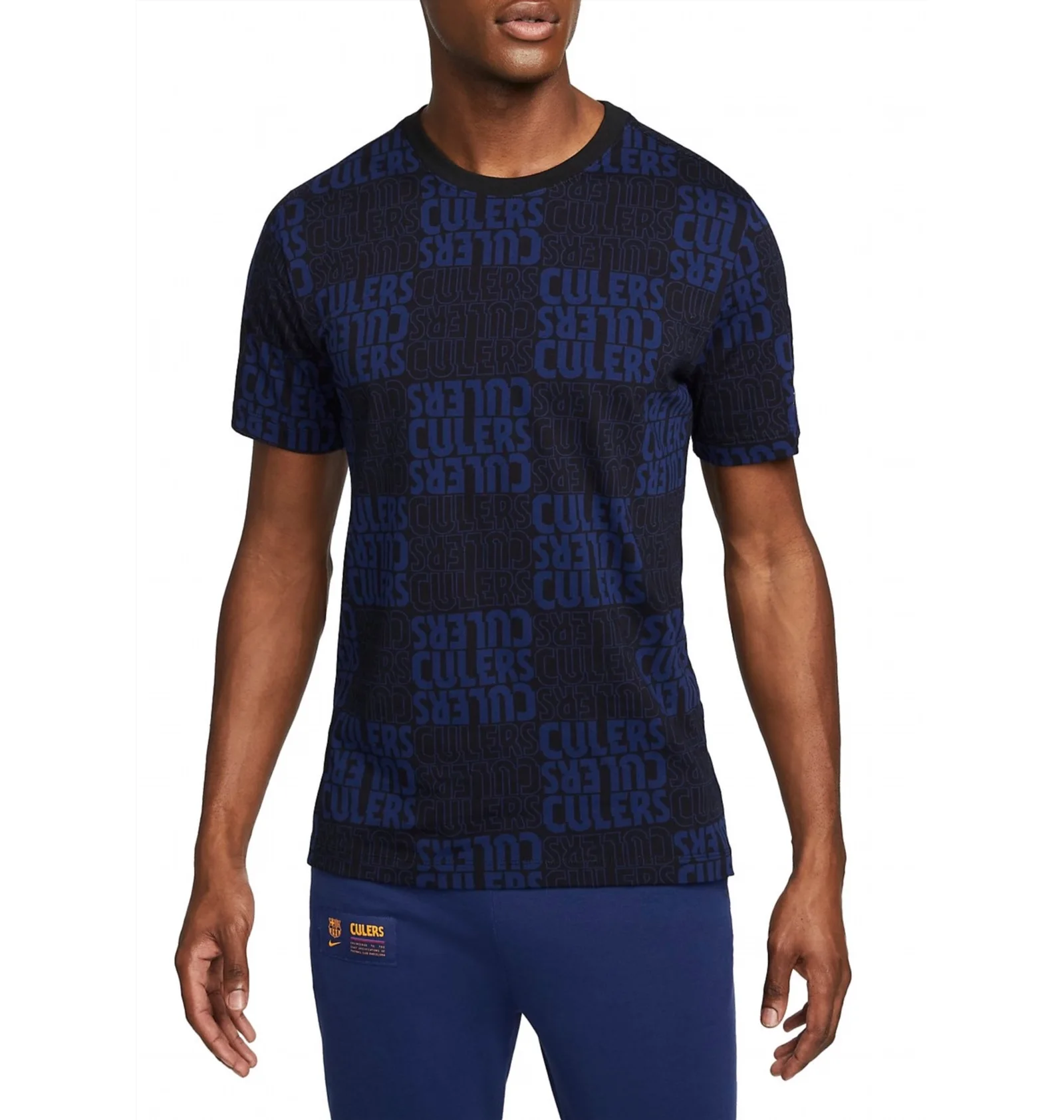 ᐉ Футболка чоловіча Nike Fc Barcelona T-Shirt Blue/Black DC0886