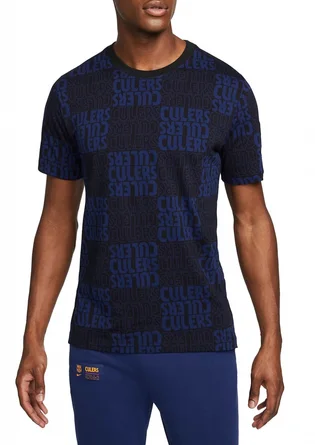 Футболка мужская Nike Fc Barcelona T-Shirt Blue/Black DC0886-010