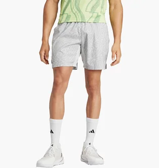 Шорти чоловічі Adidas Tennis Heat.Rdy Pro Printed Ergo 7-Inch Grey IP1935