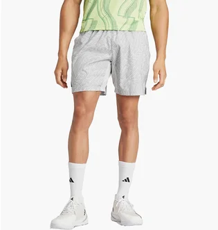Шорти чоловічі Adidas Tennis Heat.Rdy Pro Printed Ergo 7-Inch Grey IP1935