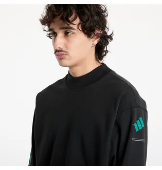 Свитшот мужской Adidas Equipment Long Sleeve Graphic Black JN4849