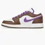 Кросівки дитячі Nike Air Jordan 1 Low Se (Gs) Sneakers Brown/White 553560-215