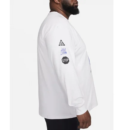 Лонгслів чоловічий Nike Acg Long-Sleeve T-Shirt White FQ3729-121