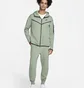 Толстовка чоловіча Nike M Nsw Tch Flc Hoodie Fz Wr Olive Cu4489-330