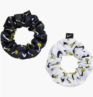Резинки для волос  Nike Gathered Hair Ties 2.0 Black/White N.100.2455.111