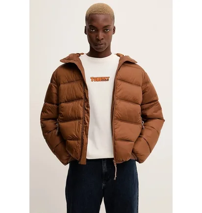 Куртка чоловіча Tommy Jeans Logo Brown DM0DM22044-GVP
